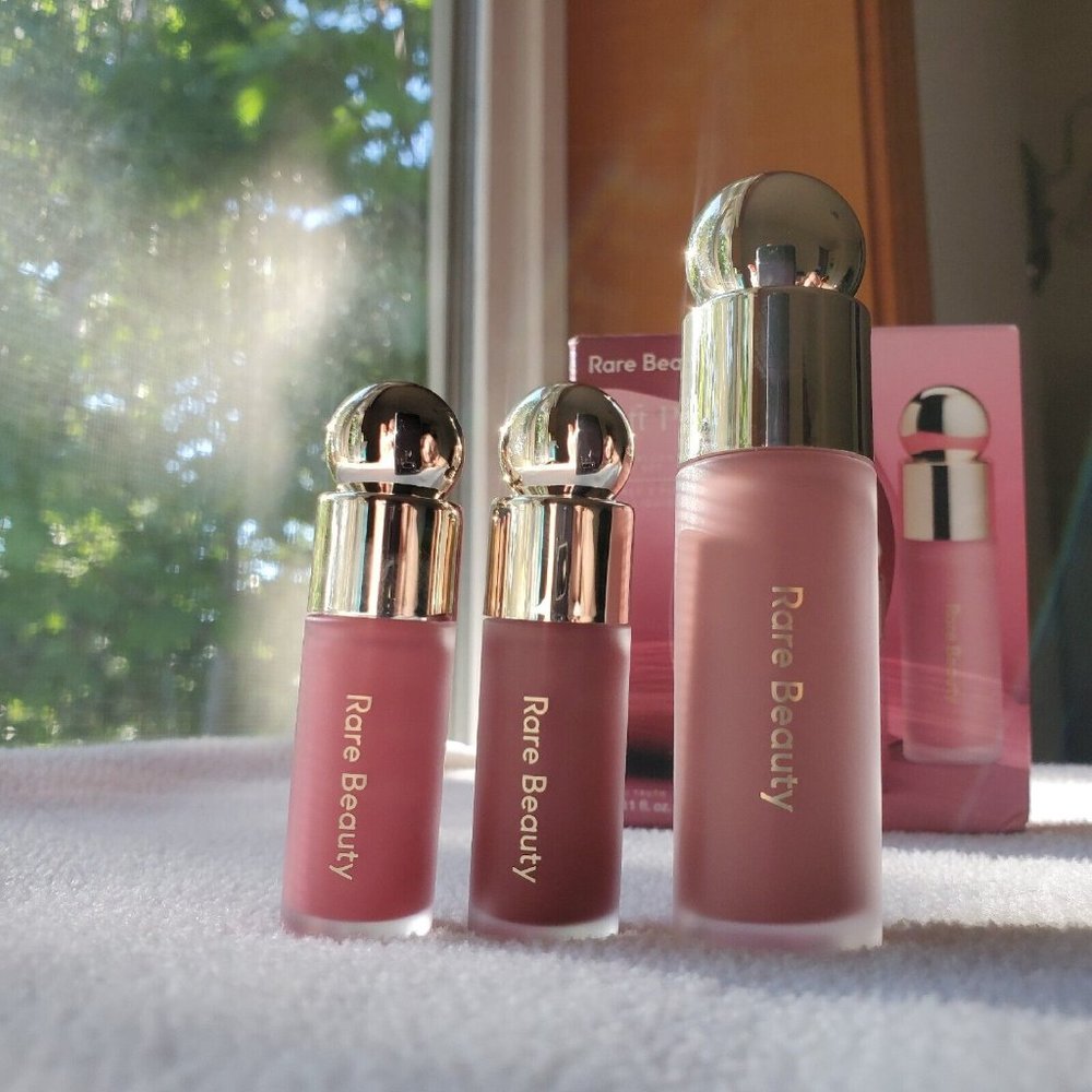 Rare Beauty By Selena Gomez Soft Pinch Liquid Blush Trio 3-Piece Holiday Set NEW